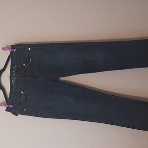 American Eagle Outfitters Dark Blue Denim Jeans size 6 Stretch